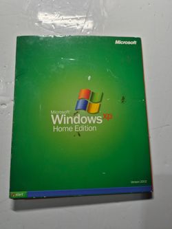 Microsoft Windows XP Home Edition Upgrade Retail Package 2002 New Open Box,New