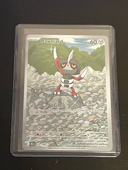 NM Pawniard Holo Black Bolt 142/086 IR Pokemon