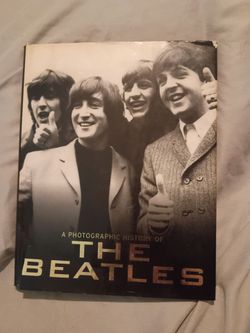 Photographic History of The Beatles hardcover coffee table book