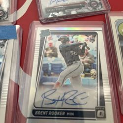 Brent Rooker Donruss Rookie Auto Gem