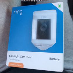 Ring Spotlight Cam New N Box