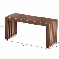 New Brown bamboo Bench