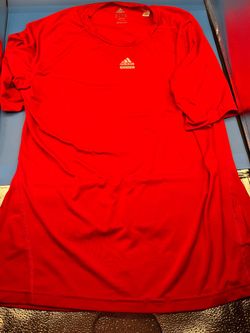 Adidas Techfit Climalite  red tee men’s 3XL