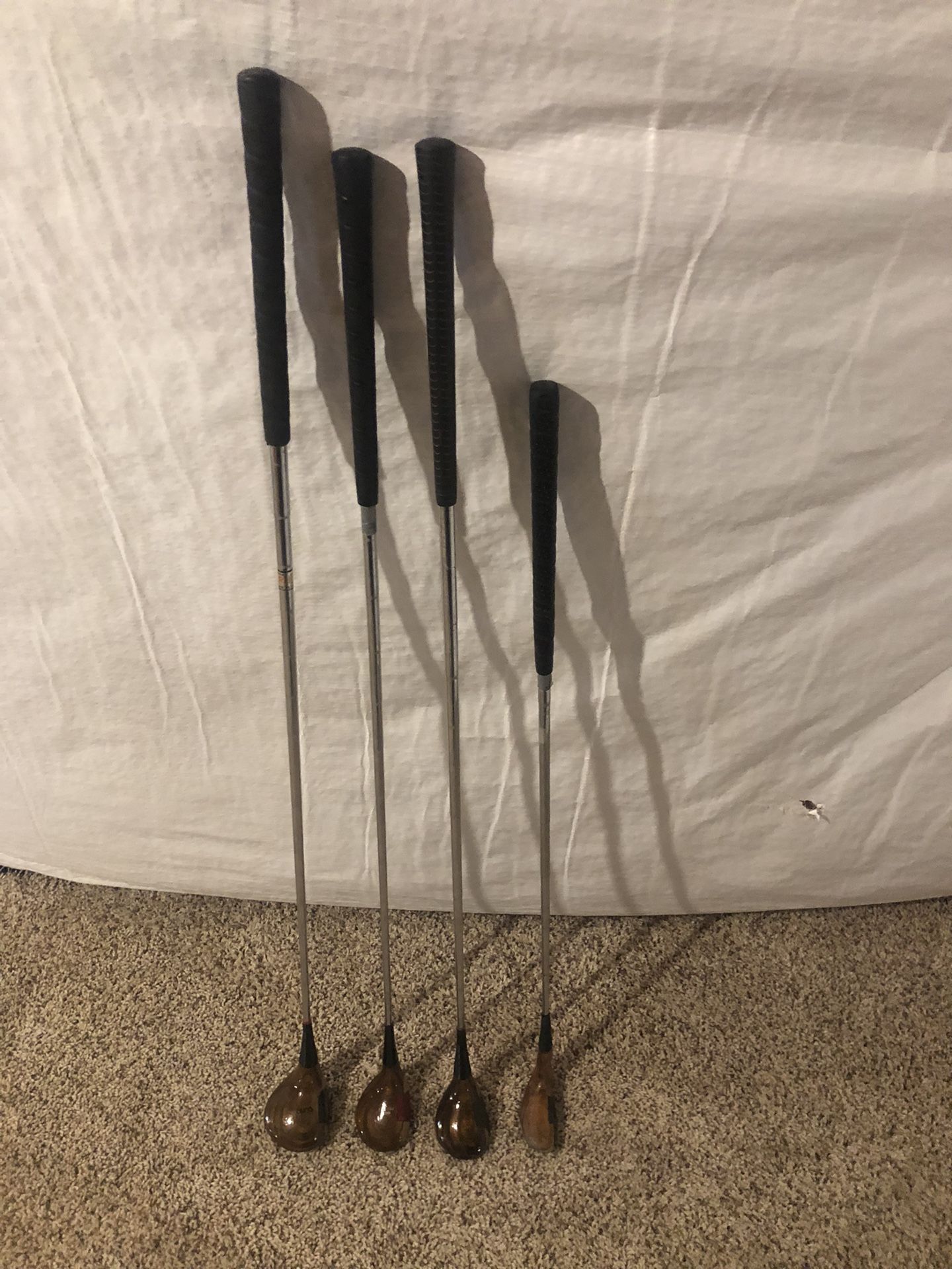 Vintage Wood Golf Clubs