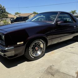 el camino windshield tint black trim 