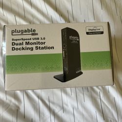 Dual Monitor Docking Station