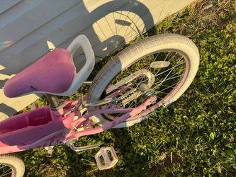Kids Pink Bike with White Tires