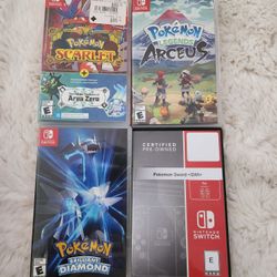 Pokemon Nintendo Switch Games