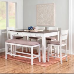 New All Wood Dining Set