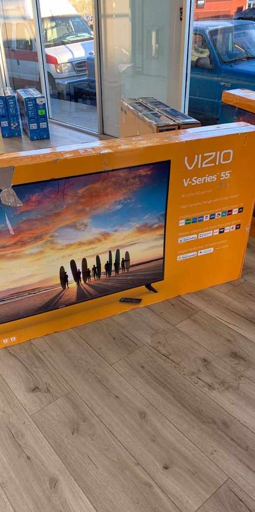 Vizio TV!! All new with Warranty! 55 inch television! 1Z