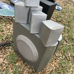 Home Theater Equipament 5.1 And Subwoofer 