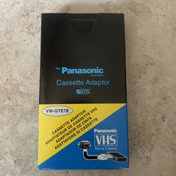 Panasonic Cassette Adaptor S VHS