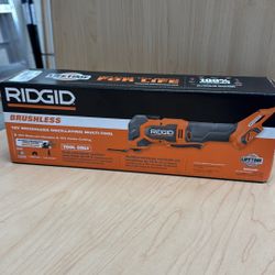 Ridgid 18V Brushless Cordless Oscillating Multi-Tool