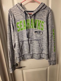 Womens seahawks zip-up