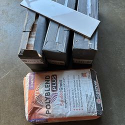 Tile and grout new