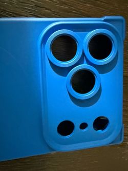 Blue iPhone 17 case