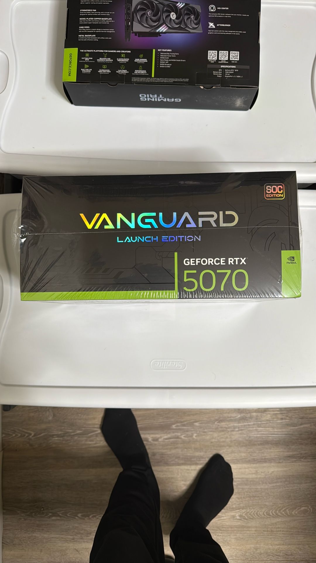 MSI GeForce RTX 5070 12GB Vanguard SOC Launch Edition – Sealed + Receipt
