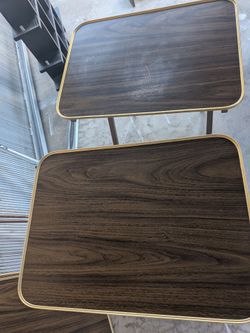 Set of 4 TV trays with stand- Mira Mesa pickup
