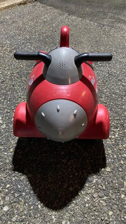 Radio Flyer Red Airplane Ride-On Toy