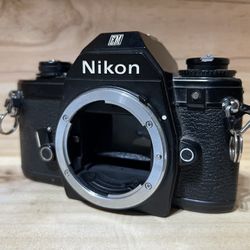 Vintage Nikon EM 35mm Camera Body  Made In JAPAN 