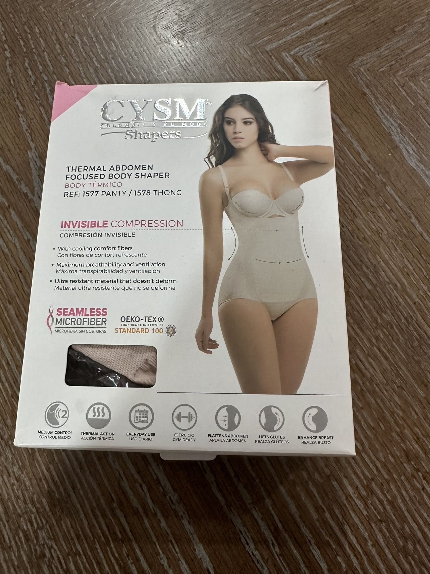CYSM Colombia Y Su Moda 2X Invisible Compression Body Shaper