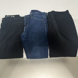 3 Ladies Pair Of Pants