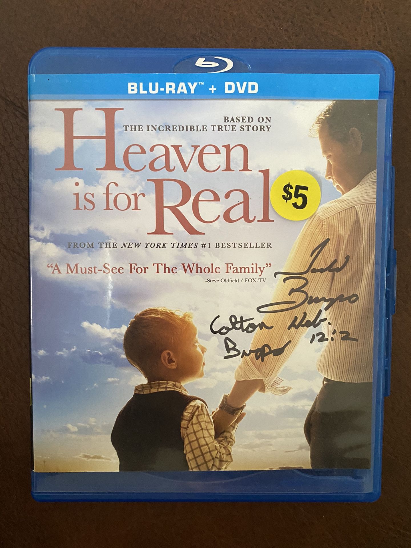 Heaven is Real Blue- Ray + DVD