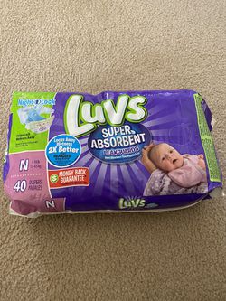 LUV newborn Diapers Night lock