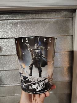 STAR WARS: The Mandalorian and Grogu popcorn bucket