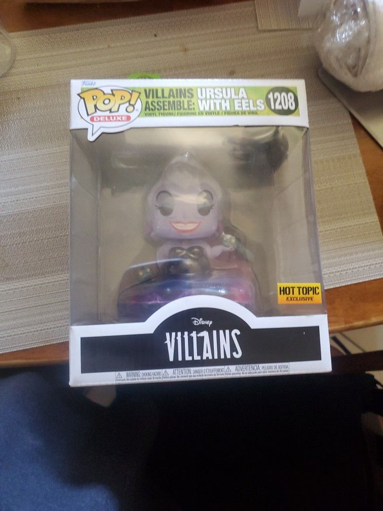 Huge Ursula With EELS Funko Pop