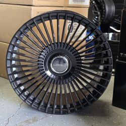 22” Wheels Gloss Black 6x139 Will Fit Chevy Silverado GMC Sierra. Cadillac Escalade.