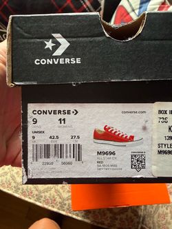 Converse Chuck Taylor All Star Ox Red