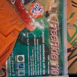 Freeride 110 Beginner Snowboard – Made in USA 🏂