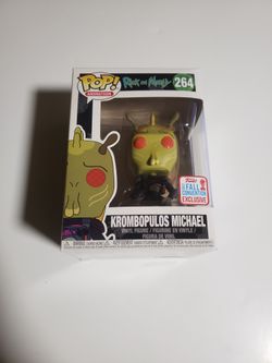 Funko Pop! Animation Rick & Morty- Krombopulos Michael #264 (2017 Fall Convention Exclusive)