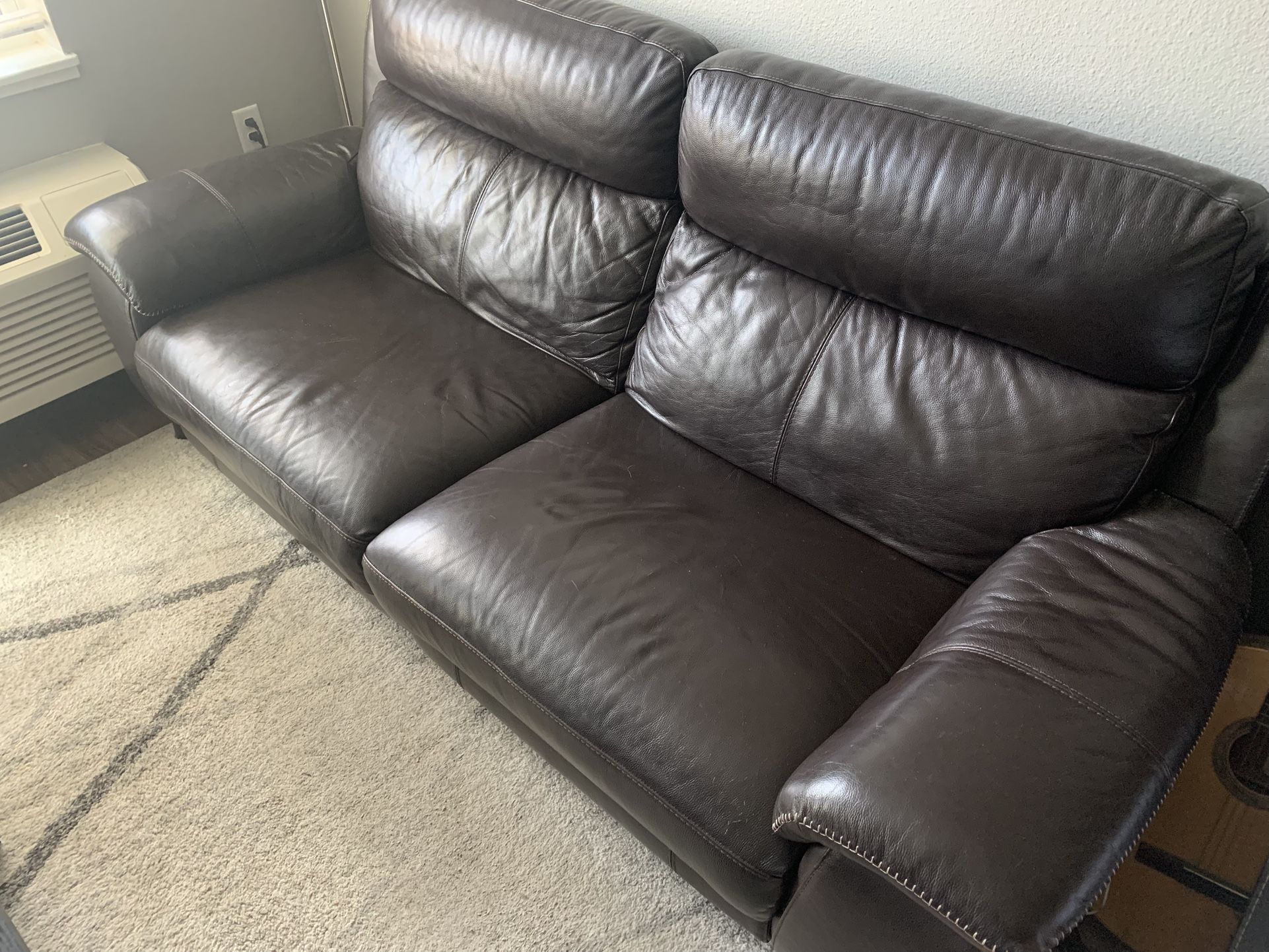 Powered Leather Recliner