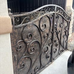 Custom Wrought Iron Doors