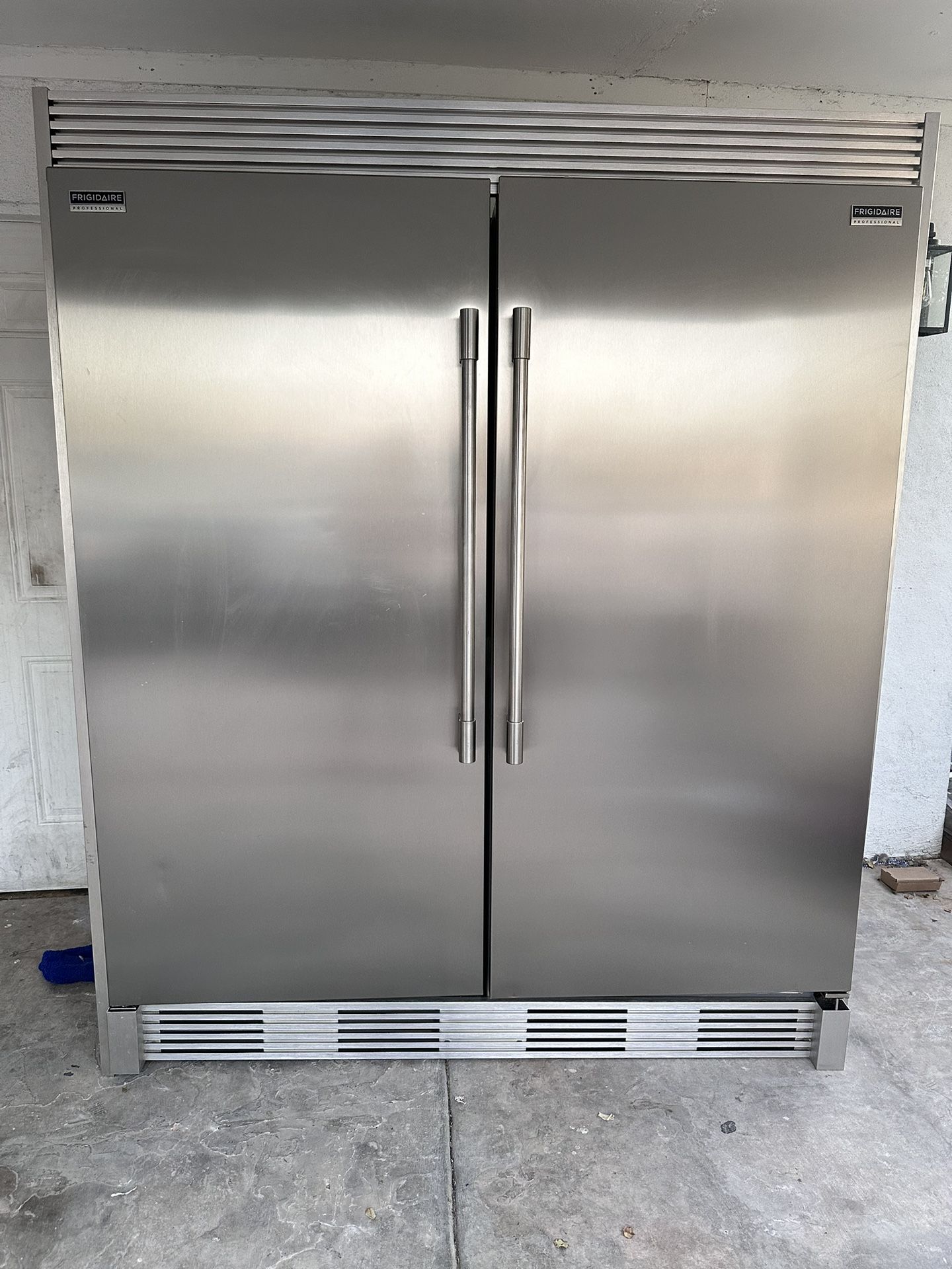 Frigidaire professional fridge and freezer