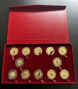 Chinese Zodiac Commemorative Medal Set