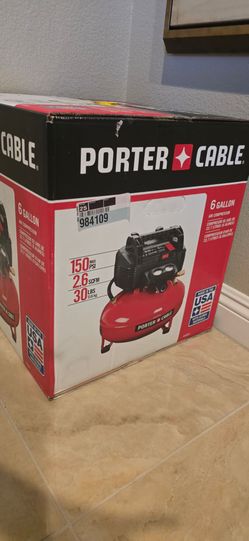 6 Gal. 150 PSI Portable Electric Pancake Air Compressor
