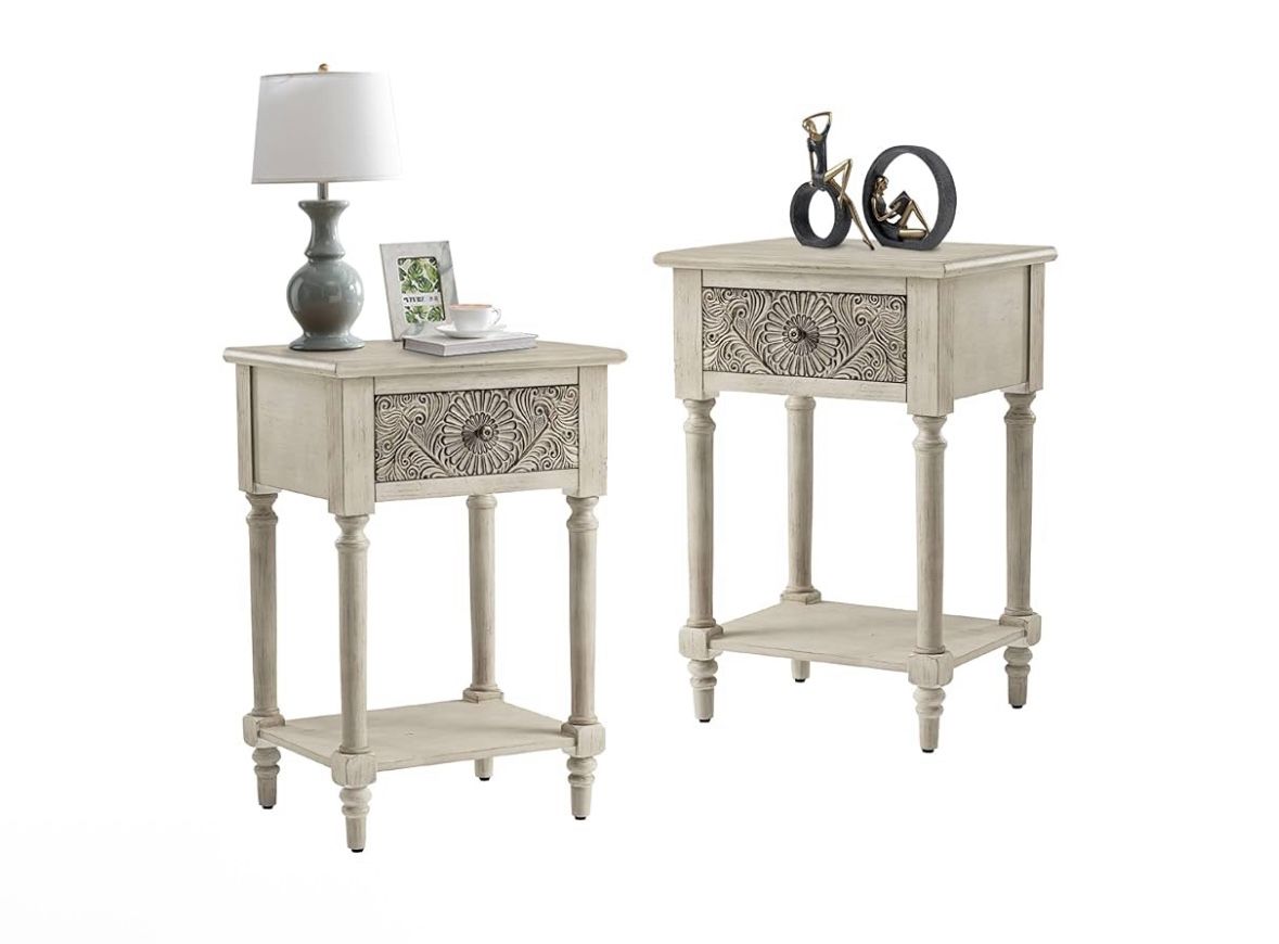 Wayfair Farmhouse Sidetables (2)