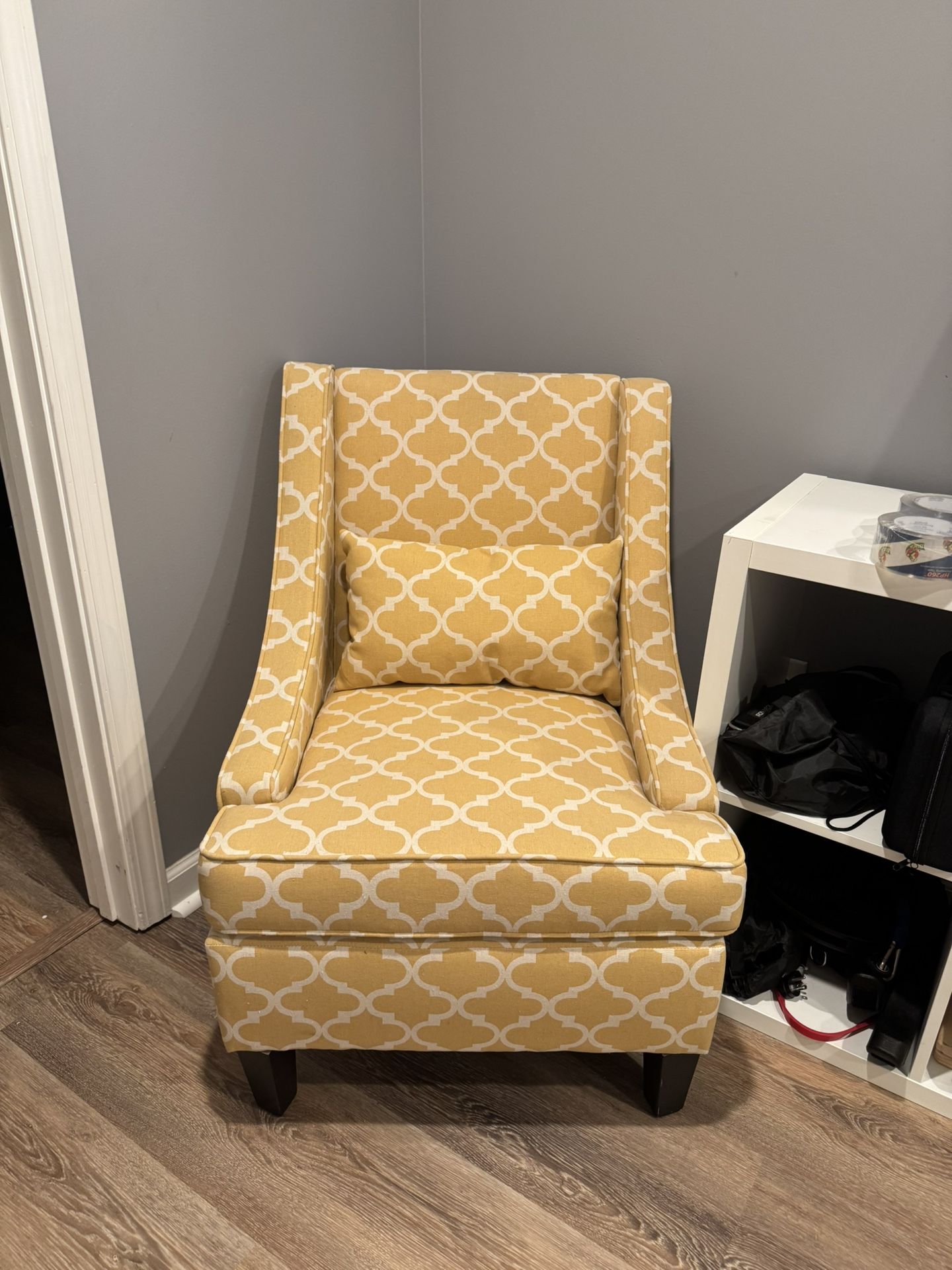 Yellow Slipper Chair