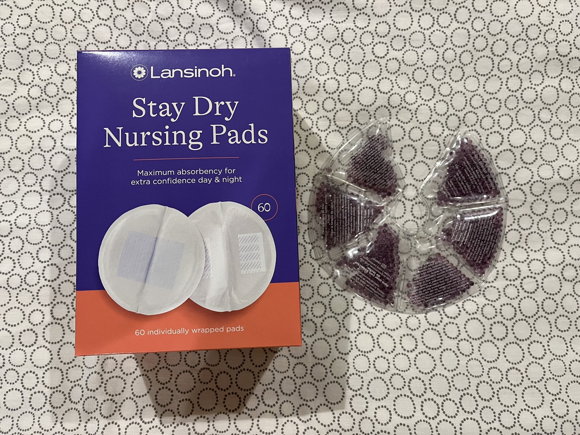 FREE - Unopened Nursing Pads + Hot/Cold Therapy Pack