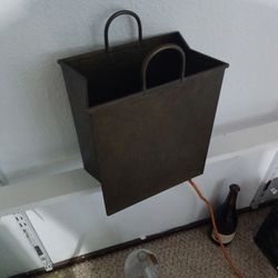 Brass Shopping Bag 