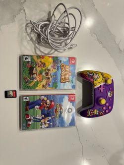 Switch games & wired controller