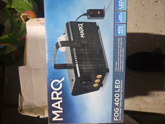 fog machine.