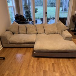 Cream Sectional Couch