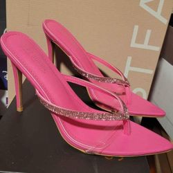 Women's Brand New Heels - (Hot Pink Pointed Toe Pumps) 11