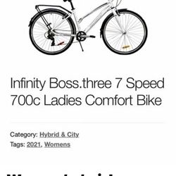 Infinity 700C Boss Woman's Bike