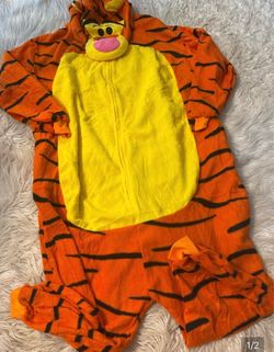 Adults tigger costume