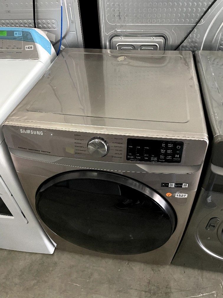 SAMSUNG 27” STACKABLE DRYER CHAMPAGNE $450